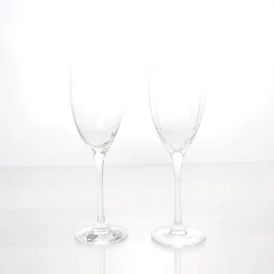 Vinglas (2 st Orrefors Optica av Gunnar Syrén i fint skick!) från Orrefors