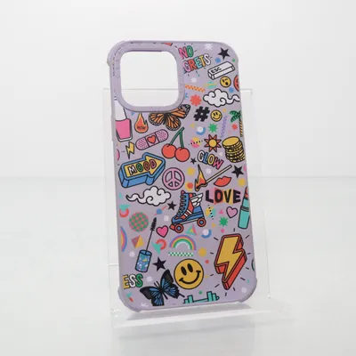Telefoncover (Lilla, Flerfarvet) fra Casetify