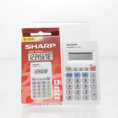 Rekenmachine (EL233S) van Sharp