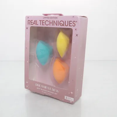 Sminksvamp (Gul, Blå, Orange) från Real Techniques