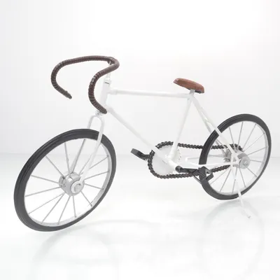 Fiets (Wit, Zwart)