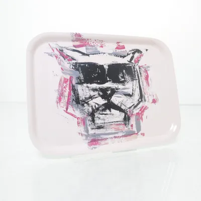 Bricka (Vit, Flerfärgad) från A.M.