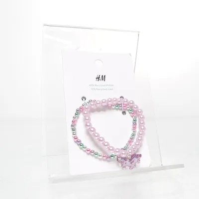 Armband (Roze, Meerkleurig) van H&M Kids Onbekend materiaal