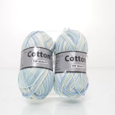 Garn (Turkis, Flerfarvet) fra Lammy Yarns
