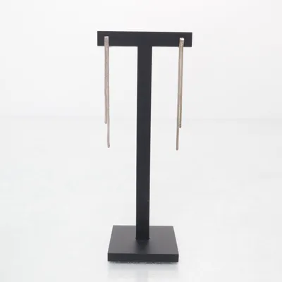 Örhängen (Silverfärgad) Okänd metall