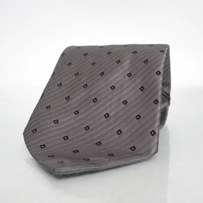 Tie (Gray, Black) from Amanda Silk