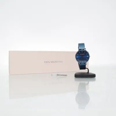 Armbandsur (Blå, Silverfärgad) från Paul Valentine