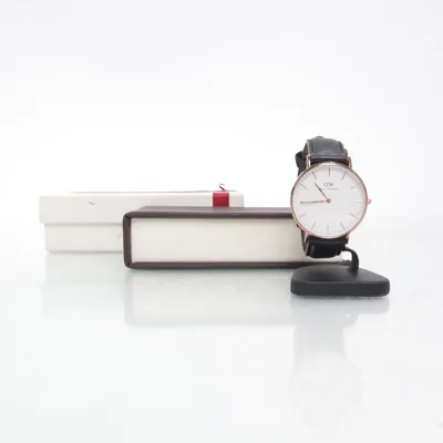 Armbåndsur (Sort, Guld) fra Daniel Wellington