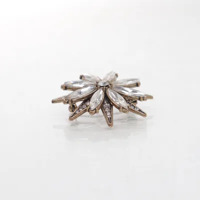 Broche (Guld, Hvid) Ukendt metal