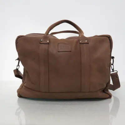 Weekend bag (Brown) from Eshi Leather