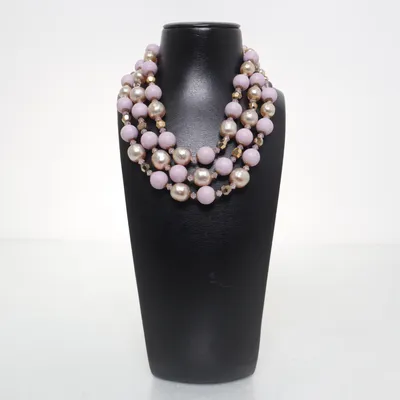 Halsband (Rosa, Flerfärgad) Okänd metall
