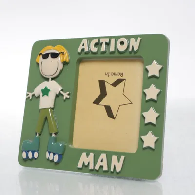Frame (Green, Multicolored) from Action Man