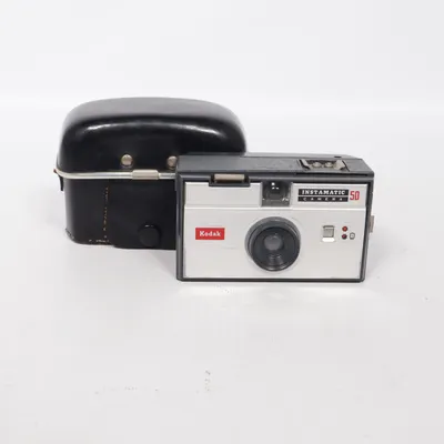 Analog kompaktkamera (Instamatic 50) från Kodak
