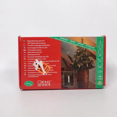 Julgransbelysning (Vit, Grön) från Konst Smide