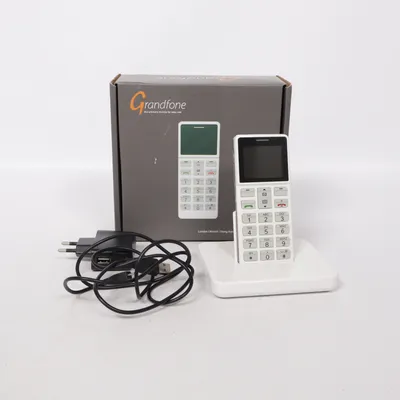 Telefon (Vit) från Grandfone