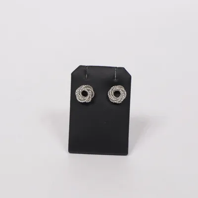 Örhängen (Silverfärgad) Okänd metall