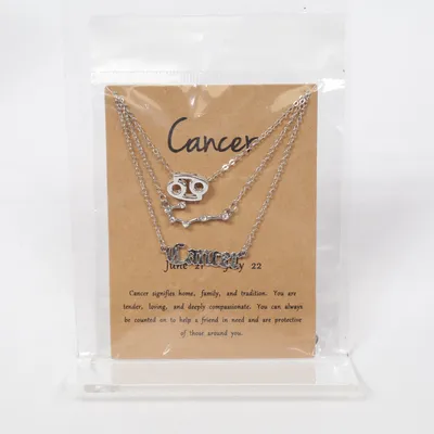 Halsband (Silverfärgad) Okänd metall