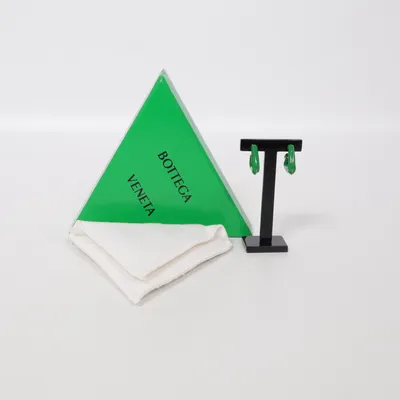 Örhängen (Grön, Flerfärgad) från Bottega Veneta Silver