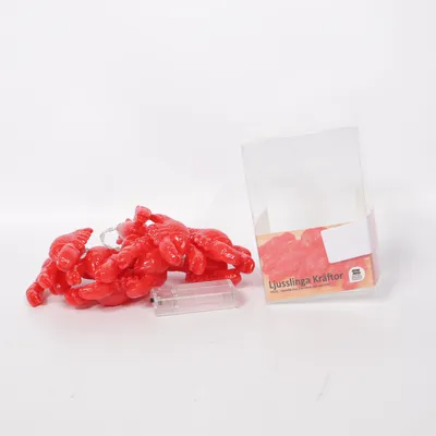 Ljusslinga (Röd) från DollarStore