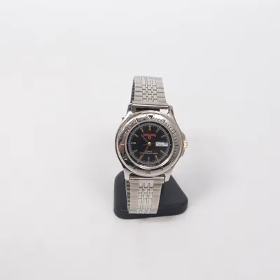 Wristwatch (Silver, Black) from Spalding