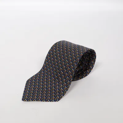 Slips (Blå, Gul) från Salvatore Ferragamo Silke