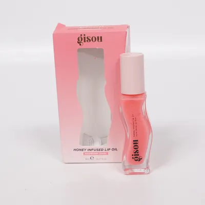 Lip gloss (Honey Infused Lip Oil, Raspberry Swirl) fra Gisou