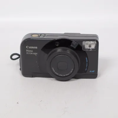 Analog kompaktkamera (PRIMA ZOOM MINI) från Canon