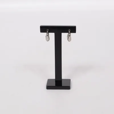 Örhängen (Silverfärgad) Okänd metall