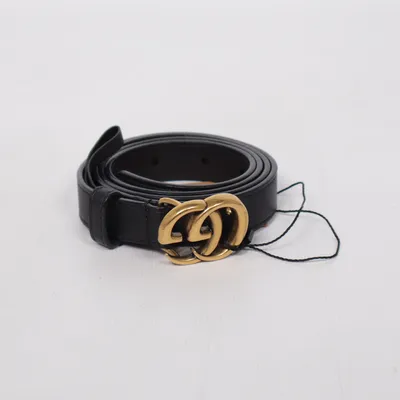 Bælte (GG Marmont Thin Belt) fra Gucci Læder