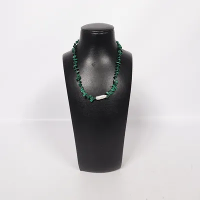 Ketting (Groen, Wit, Goud) van Shashi Onbekend materiaal
