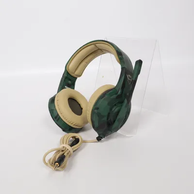 Headset (Grön, Beige, Svart)