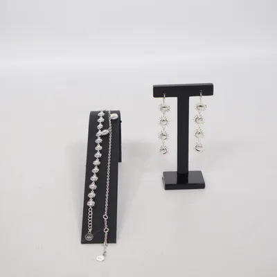 Smyckesset (Silverfärgad) från Muli Okänd metall