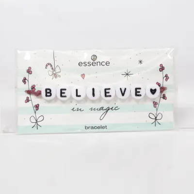 Armband (Vit, Svart, Röd) från Essence Plast