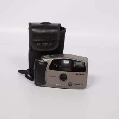 Analog kompaktkamera (Big Finder) från Minolta