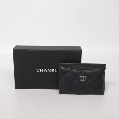 Porte-cartes (Noir) de Chanel Cuir