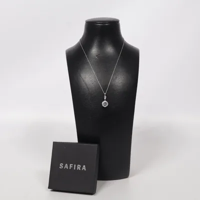 Halsband (Silverfärgad) från Safira Silver