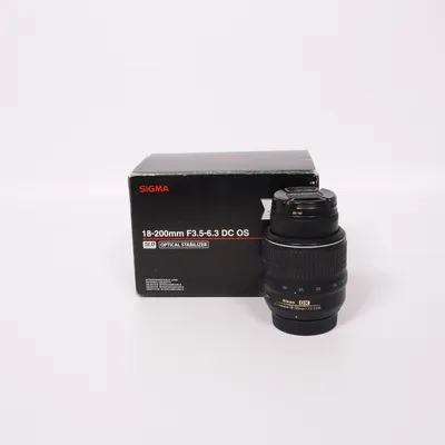 Kameraobjektiv (Svart) från Nikon