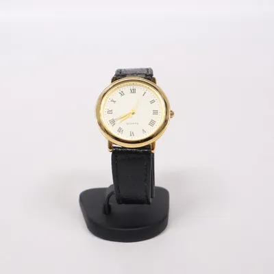 Armbåndsur (Sort, Guld, Hvid)