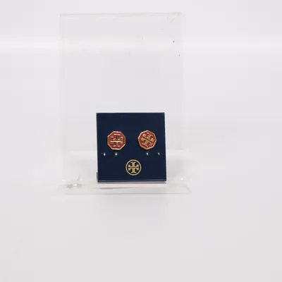 Örhängen (Röd, Guldfärgad) från Tory Burch Okänd metall