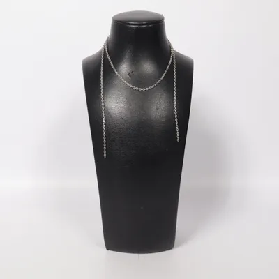 Halsband (Silverfärgad) Okänd metall