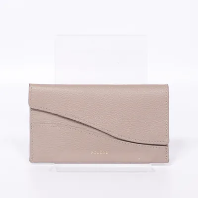 Wallet (Beige) from Polène Leather