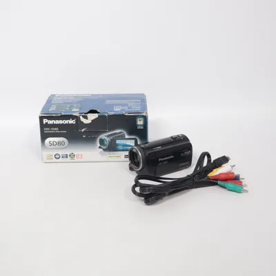 Videokamera (Hdc-Sd80) fra Panasonic