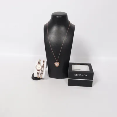 Jewelry set (Gold) from Sekonda Stainless steel
