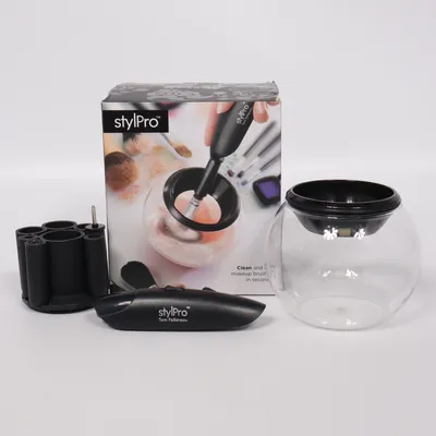Make-up kwastenreiniger (Zwart) van StylPro