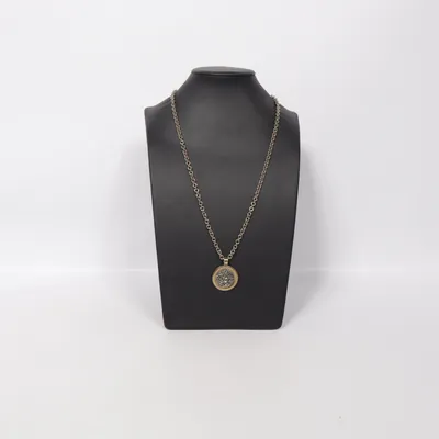 Halsband (Guldfärgad, Svart) från Dyrberg/Kern Okänd metall