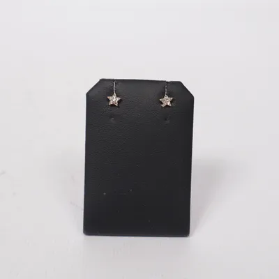 Örhängen (Silverfärgad) Okänd metall