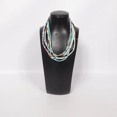 Necklace (Black, Gold) Unknown metal