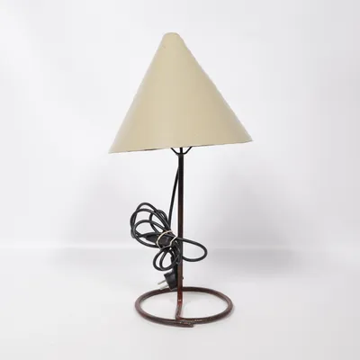 Bordslampa (Brun, Beige)