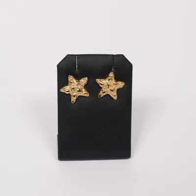 Örhängen (Guldfärgad) Okänd metall