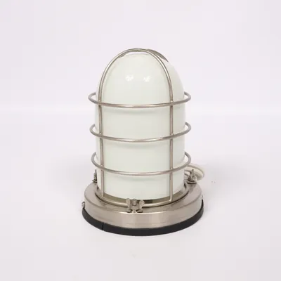 Bordslampa (Silverfärgad, Vit)